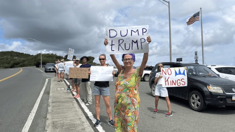 Photo Focus: No Kings Protest on St. Croix